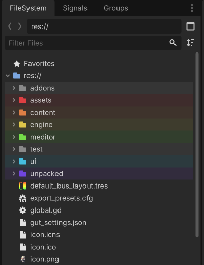 File:Godot filesystem.png